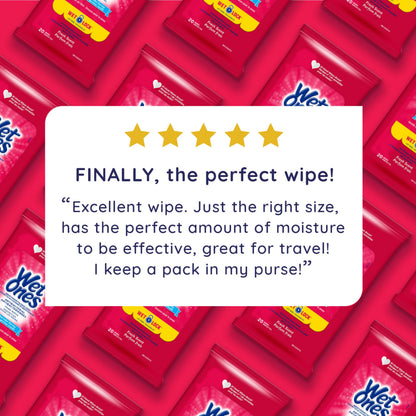 Wet Ones Antibacterial Hand Wipes, Fresh Scent, Wet Wipes, 20 Count (Pack of 10) 🍁 All In One Marketplace Canada