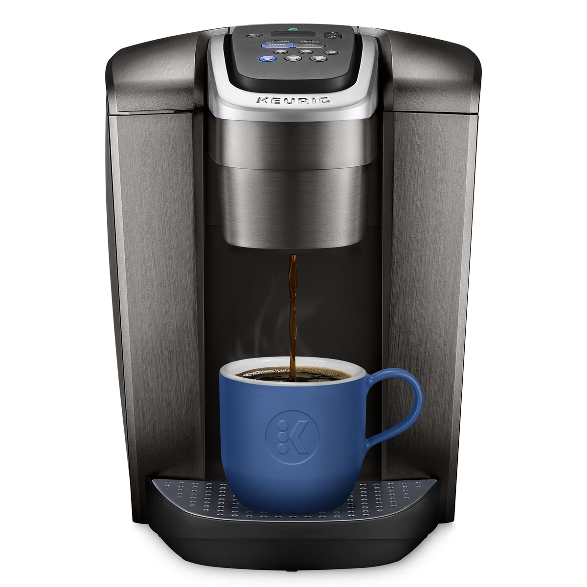 Keurig K-Elite Single Serve K-Cup Pod Coffee Maker, With Iced Brew Functionality And Quiet Brew Technology, Brushed Slate 🍁 All In One Marketplace Canada