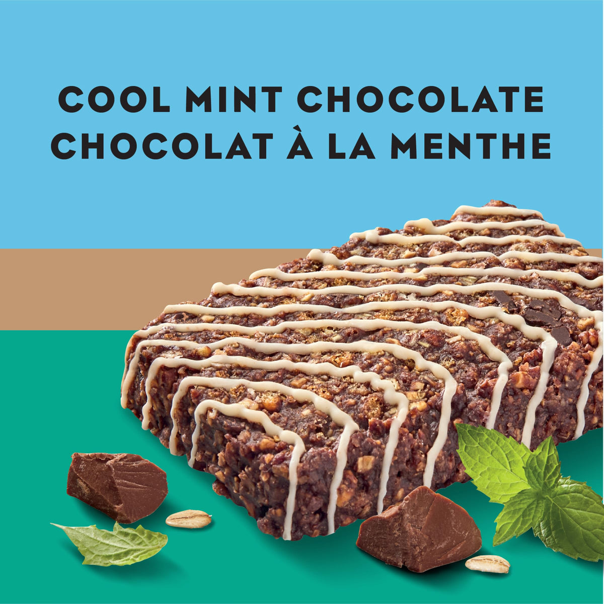 Clif Bar Energy Bars, Cool Mint Chocolate, Snacks, 680 g (Pack of 10) 🍁 All In One Marketplace Canada
