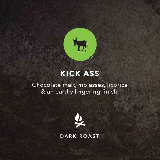 Kicking Horse Coffee - Kick Ass Blend, Ground 100% Arabica Coffee | Dark Roast | All Organic & Fairtrade | 708 g 🍁 All In One Marketplace Canada