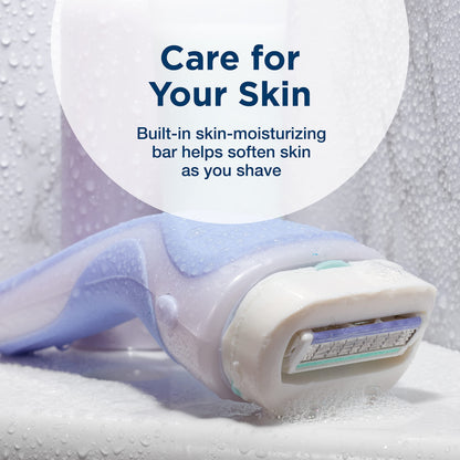Schick Intuition Pure Nourishment Razors for Women |Replacement Refills for any Intuition Handles| 4- Blade Refill with Coconut Milk and Almond Oil, 8 Count Razor Refills 🍁 All In One Marketplace Canada