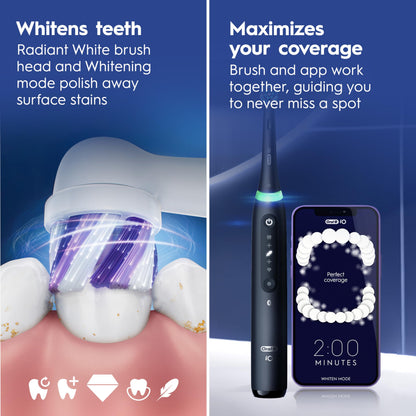 Oral-B iO Series 5 Limited Electric Toothbrush with (3) Brush Head, Rechargeable, White 🍁 All In One Marketplace Canada