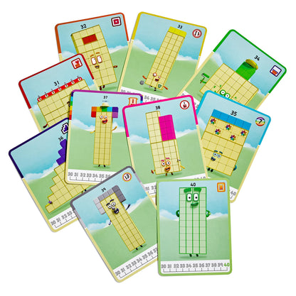 hand2mind Numberblocks 31-40 MathLink Cubes Activity Set - Learn Numbers & Early Math Skills, Preschool and Kindergarten Learning Activities, Educational Toys for Kids, Counting Math Manipulatives 🍁 All In One Marketplace Canada
