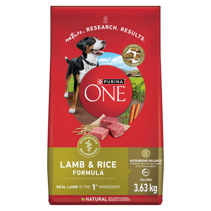 Purina ONE Dry Dog Food, Microbiome Balance with Lamb & Rice 3.63kg 🍁 All In One Marketplace Canada