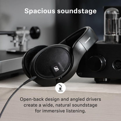 Sennheiser HD 560S - Wired Over-The-Ear Audiophile Headphones, Neutral Frequency Response, Open-Back, Detachable Cable, Black 🍁 All In One Marketplace Canada