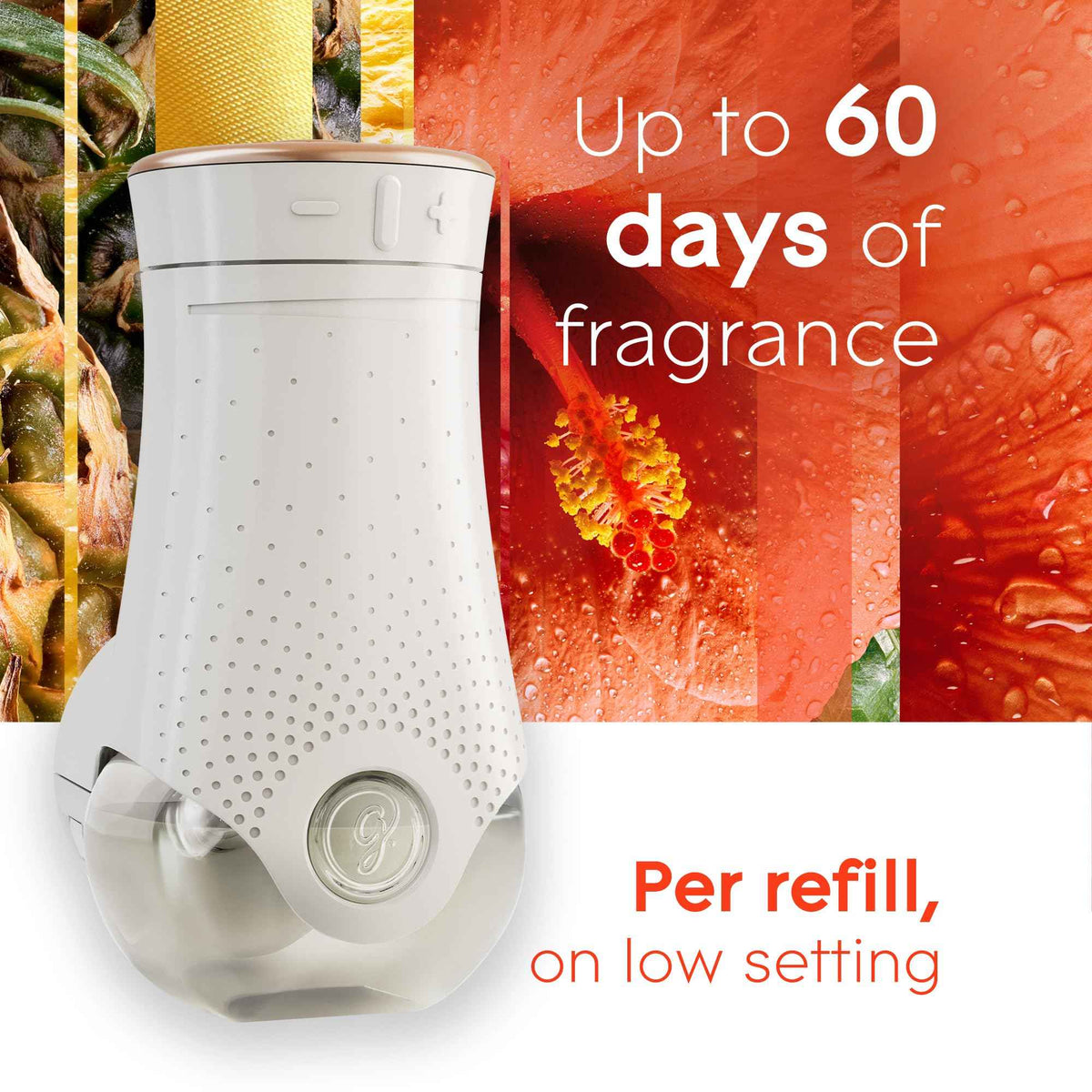 Glade PlugIns Air Freshener Oil Refill, Scented and Essential Oils for Home and Bathroom, Hawaiian Breeze, 5 Refills 🍁 All In One Marketplace Canada