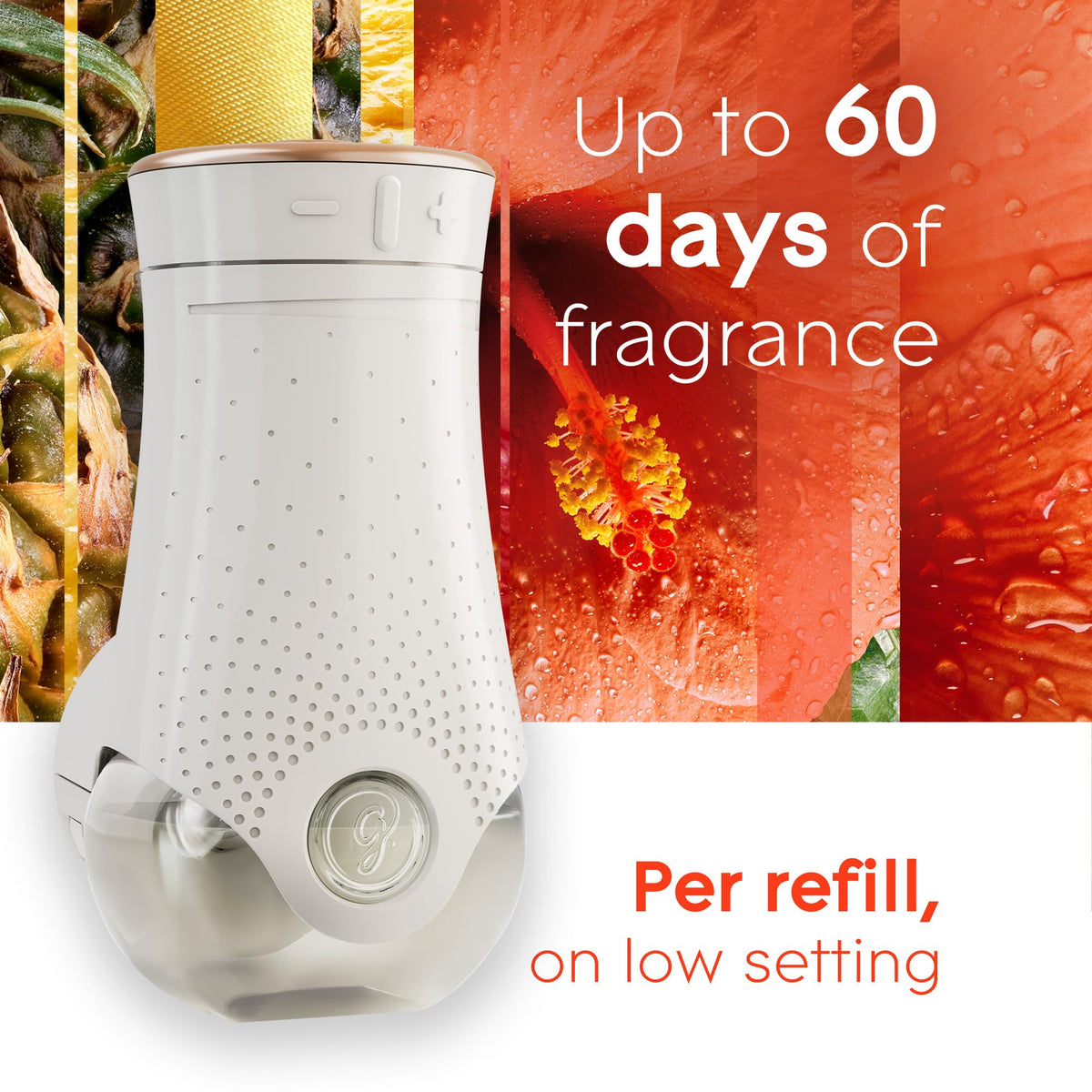 Glade PlugIns Air Freshener Oil Kit, Scented and Essential Oils for Home and Bathroom, Hawaiian Breeze, 2 Warmers + 6 Refills 🍁 All In One Marketplace Canada