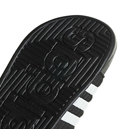 adidas Unisex-Adult Adissage, Core Black/White/Core Black, 10 🍁 All In One Marketplace Canada