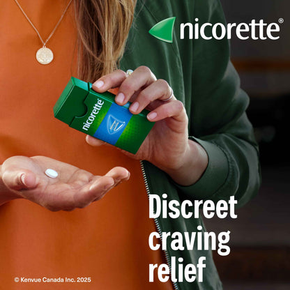 Nicorette Nicotine Lozenges Quit Smoking Aid, Mint, 2mg, 160 Count 🍁 All In One Marketplace Canada