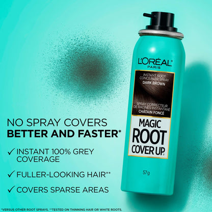 L'Oréal Paris Magic Root Cover Up Root Touch Up, Medium Brown Blonde Hair Dye, Root Touch Up Spray for Thinning Hair, Temporary Hair Dye, Grey Coverage, Pack of 2 🍁 All In One Marketplace Canada