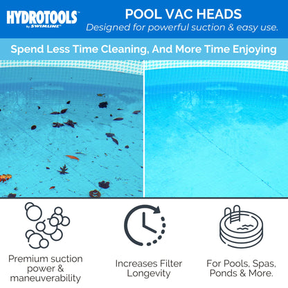 Solstice by International Leisure Products Swimline Hydro Tools 8145 Clear Weighted Triangle Pool Vacuum Head 🍁 All In One Marketplace Canada