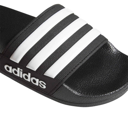 adidas Unisex Kids Adilette Shower, Core Black/White/Core Black, 4/Big Kid 🍁 All In One Marketplace Canada