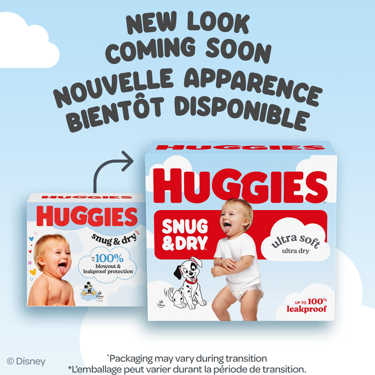 Huggies Size 6 Diapers, Snug & Dry Baby Diapers, Size 6 (28-44 lbs), 144 Count (2 Packs of 72), Packaging May Vary 🍁 All In One Marketplace Canada