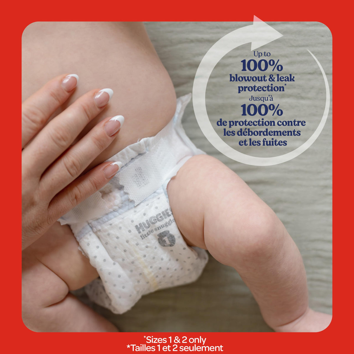 Huggies Newborn Diapers, Little Snugglers Newborn Diapers, Size 0 (up to 10 lbs), 144 Count 🍁 All In One Marketplace Canada