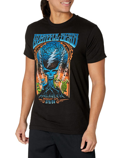 Liquid Blue Grateful Halloween Dead Berkeley'84 Ss Tee, Black, X-Large