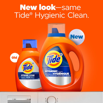 Tide Ultra Hygienic Clean Liquid Laundry Detergent, Original Scent, Removes visible and invisible dirt, Laundry Detergent Liquid, 94 Loads, 3.9L 🍁 All In One Marketplace Canada