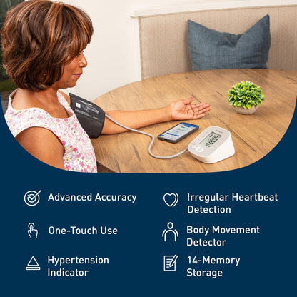OMRON Bronze Upper Arm Blood Pressure Monitor - Clinically Validated Blood Pressure Arm Cuff - Use OMRON Connect App for Unlimited Measurements 🍁 All In One Marketplace Canada