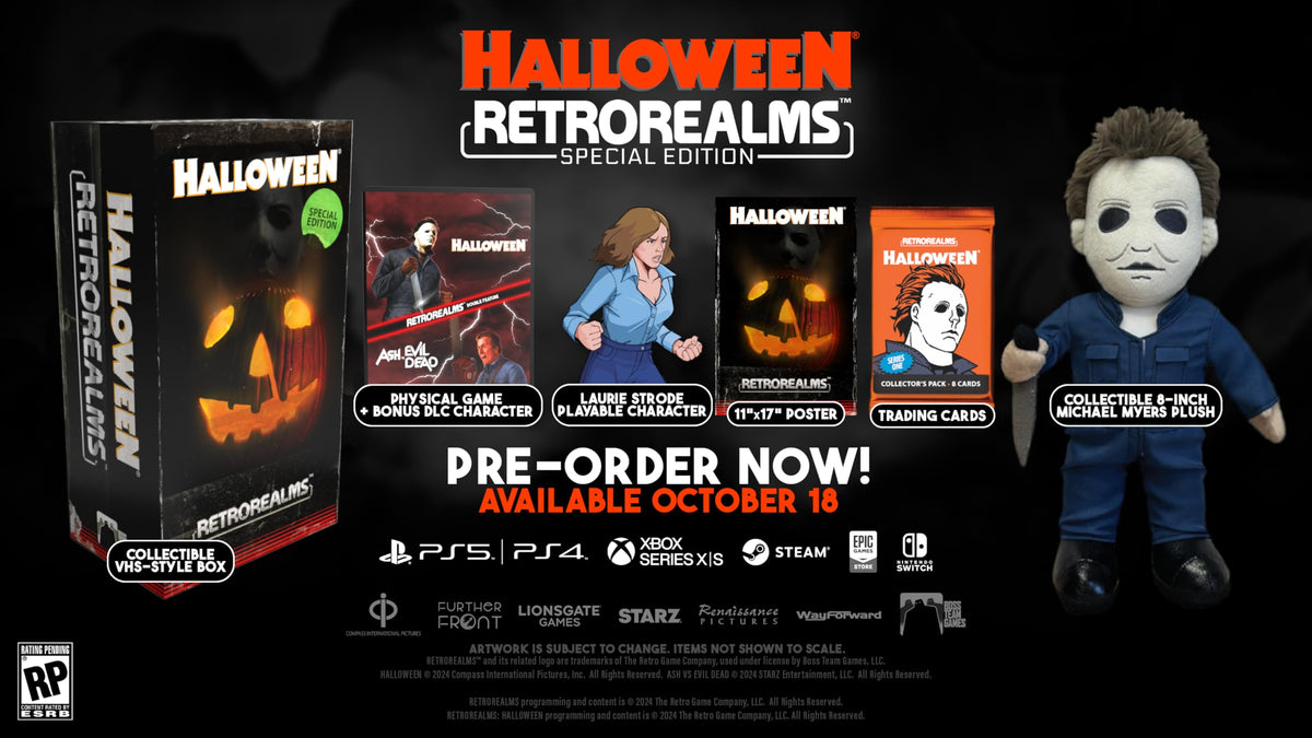 Halloween & Ash VS Evil Dead: RetroRealms Double Feature Special Edition - Playstation 5