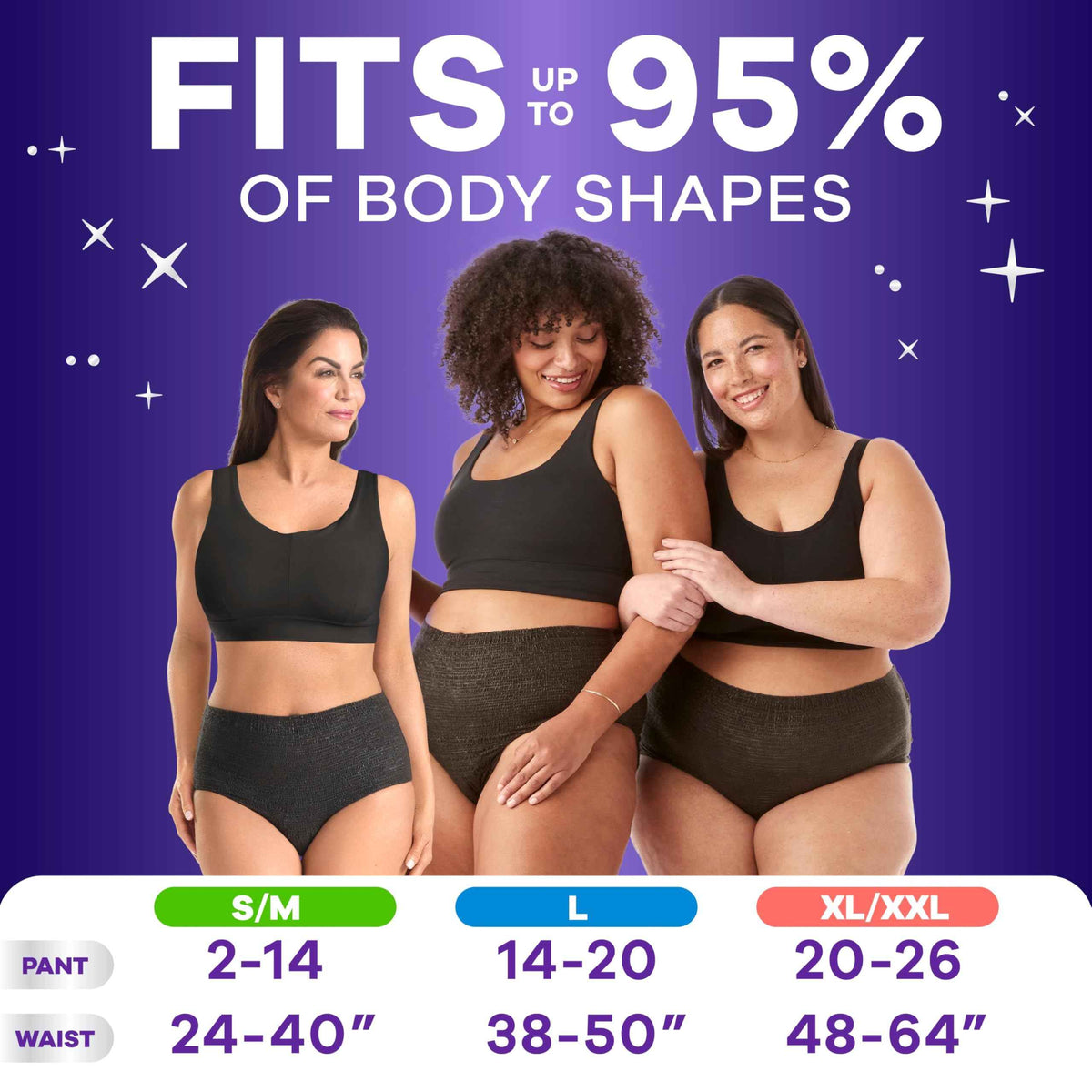 Always Discreet Night, Reimagined Adult Diapers for Women, Overnight Incontinence Underwear L, 14 Count 🍁 All In One Marketplace Canada