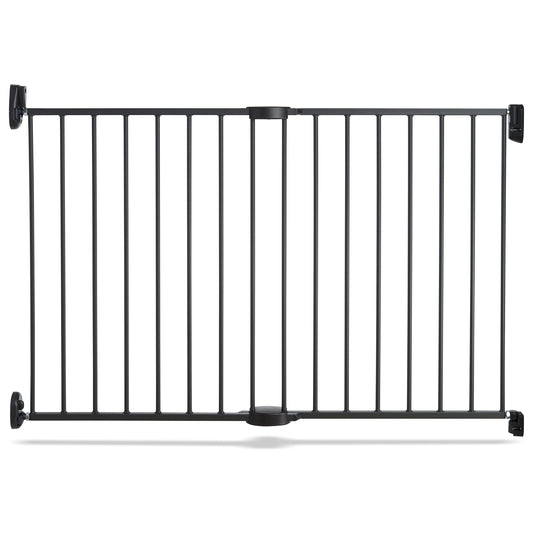Munchkin Push to Close Baby Gate, Hardware Mounted Safety Gate for Stairs, Hallways and Doors, Extends 28.5 inch to 45 inch Wide, Metal, Dark Grey 🍁 All In One Marketplace Canada