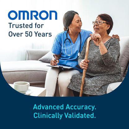 OMRON Iron Upper Arm Blood Pressure Monitor - Clinically Validated Blood Pressure Cuff - Medical Grade with Wide Range 17" Arm Cuff 🍁 All In One Marketplace Canada