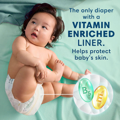 Pampers Pure Baby Diapers, Size 6 (35+ lbs), 108, Up to 100% Leakproof, Premium Hypoallergenic Soft Diapers 🍁 All In One Marketplace Canada
