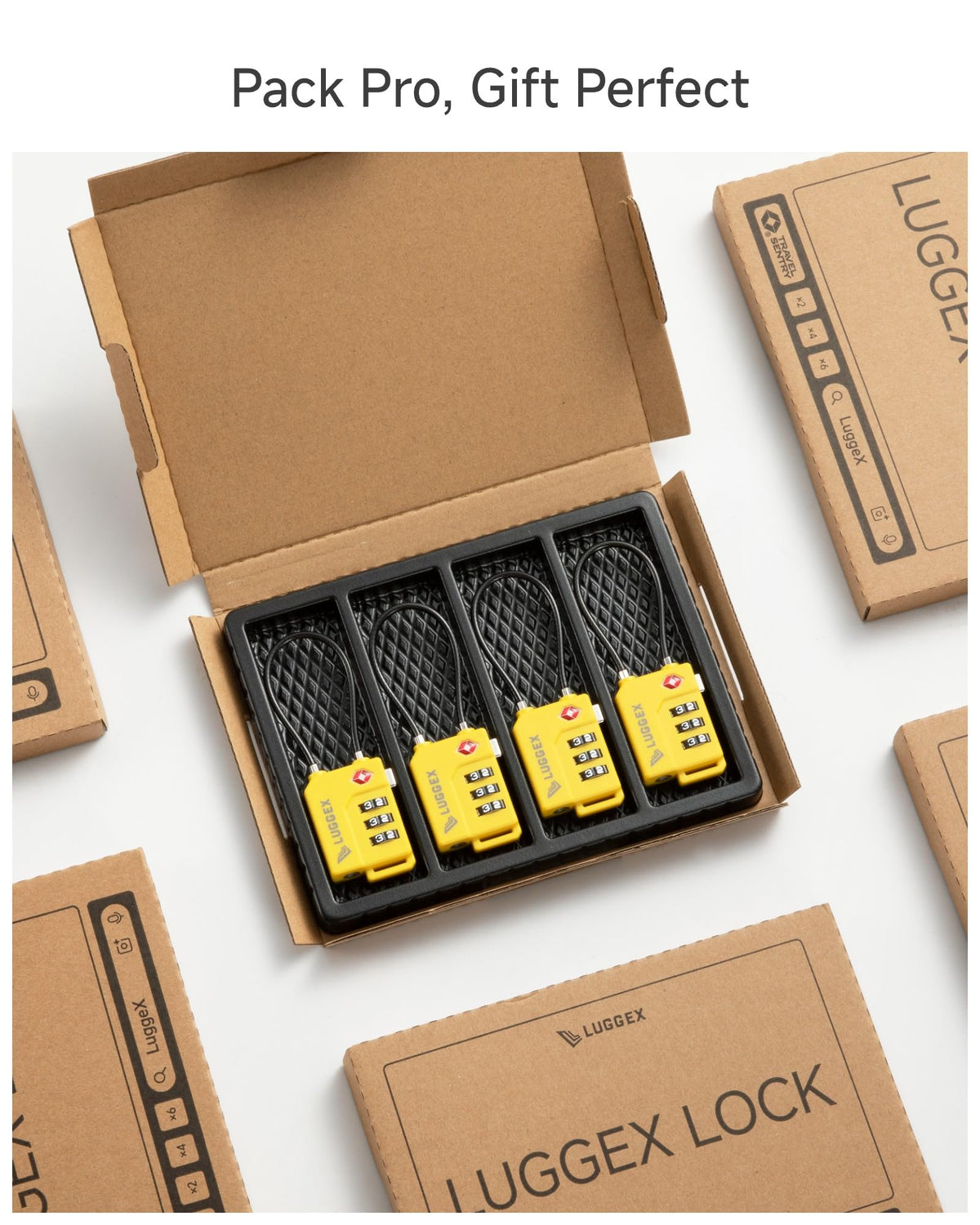 LUGGEX Luggage Lock, TSA Locks for Luggage, Suitcases Locks TSA Approved 🍁 All In One Marketplace Canada