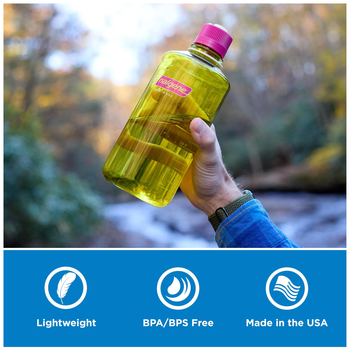 Nalgene 32 oz Narrow Mouth Water Bottle, Seafoam 🍁 All In One Marketplace Canada
