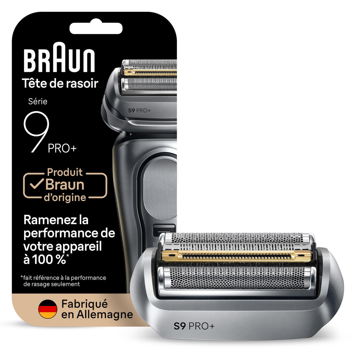 Braun Series 9 Replacement Head, Electric Razor Men, Original Replacement Head Series 9 96M, Silver 🍁 All In One Marketplace Canada