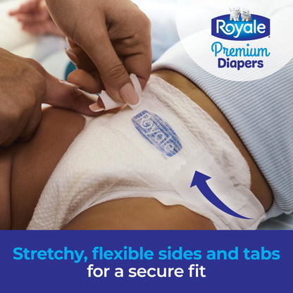 Royale Premium Diapers, Size 7 (41+ lb), 102 Count, Disposable Baby Diapers (Packaging may vary) 🍁 All In One Marketplace Canada