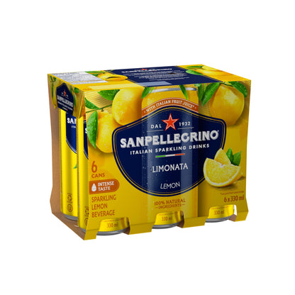 San Pellegrino Limonata Italian Sparkling Fruit Beverage, 24 x 330ml 🍁 All In One Marketplace Canada