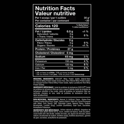 ALLMAX ISOFLEX Whey Protein Isolate, Cookies & Cream, 2 lb 🍁 All In One Marketplace Canada
