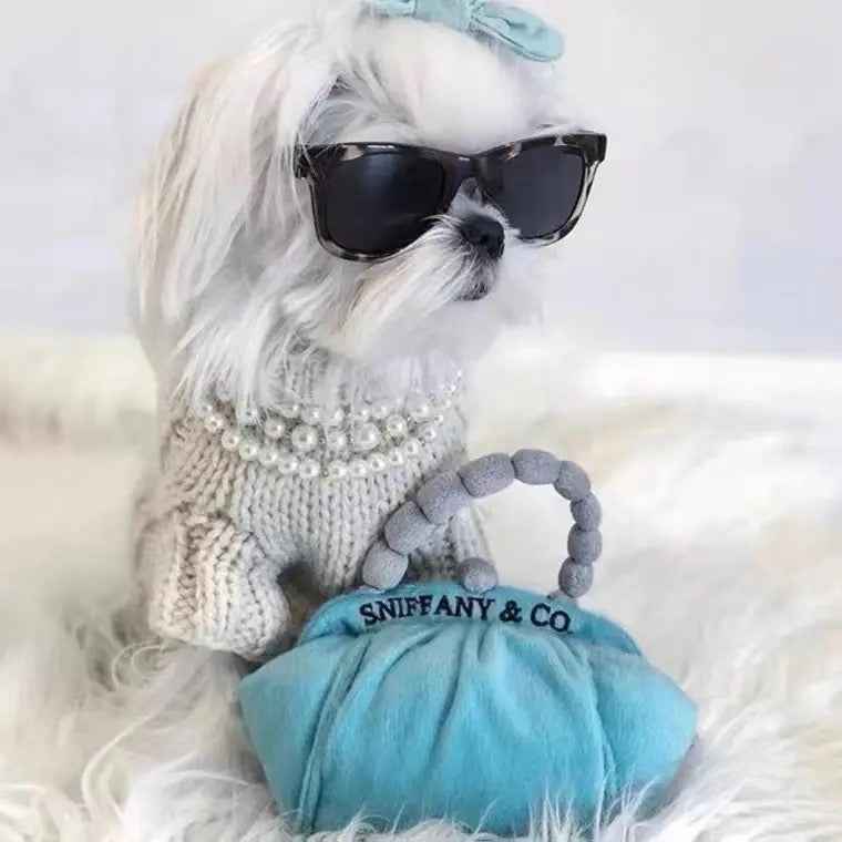 Sniffany Dog Toy – Luxury Plush Purse Toy for Dogs