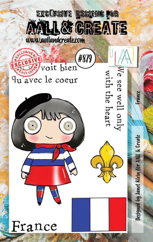 AALL and Create Stamp Set -879 - France