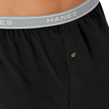 Hanes Men's 5-Pack Exposed Waistband Knit Boxers, Assorted, Large/36-38 🍁 All In One Marketplace Canada