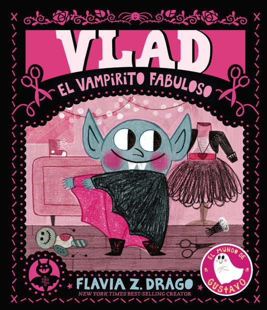 Vlad, el vampirito fabuloso: (Un cuento ilustrado de Halloween que celebra la individualidad y la amistad para bebés, niños pequeños y preescolares de 2 a 5 años)