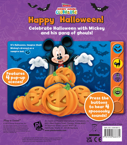 Disney Jr. Mickey Mouse Clubhouse: Happy Halloween! Sound Book - PI Kids
