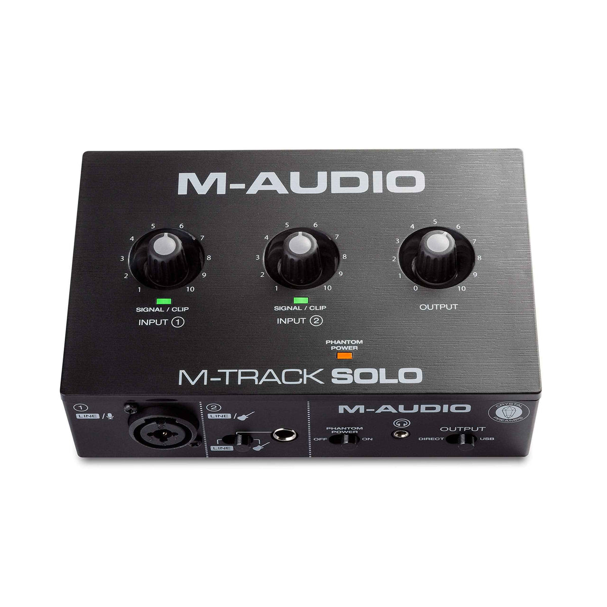 M-AUDIO M-Track Solo USB Audio Interface for Recording, Streaming and Podcasting with XLR, Line and DI Inputs, Plus a Software Suite Included 🍁 All In One Marketplace Canada