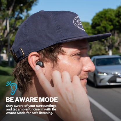 JLab Go Air Pop+, True Wireless Earbuds, Bluetooth Earbuds with Microphone, Dual Connect, EQ3 Sound, Black 🍁 All In One Marketplace Canada