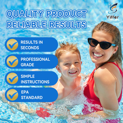 175-Count 7-Way Hot Tub & Pool Test Strips - Accurate Test Bromine, Total Alkalinity, pH, Free Chlorine, Total Hardness, Cyanuric Acid, and Total Chlorine 🍁 All In One Marketplace Canada