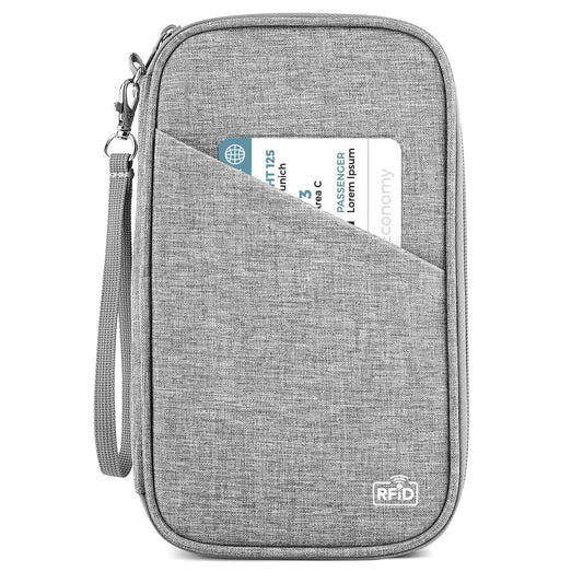 Passport Holder Family, Women RFID Blocking Passport Wallet, Travel Document Organizer for Wallets, Waterproof Passport Holders Bag for Men Traveling, Credit Cards Case 🍁 All In One Marketplace Canada