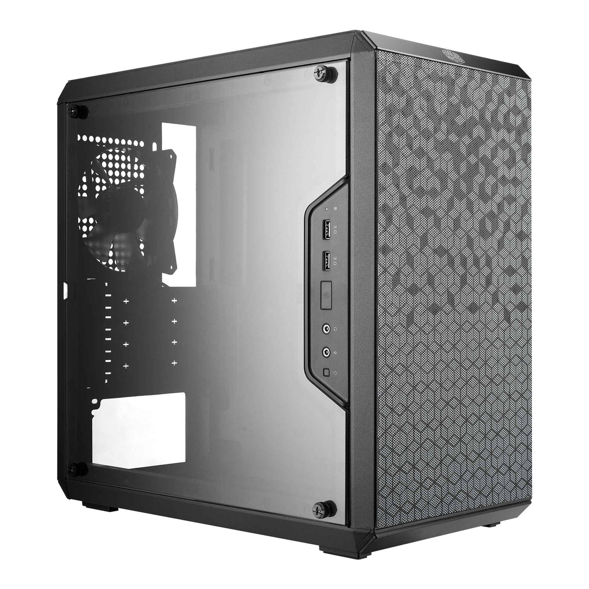 Cooler Master MasterBox Q300L Micro-ATX Tower with Magnetic Design Dust Filter, Transparent Acrylic Side Panel, Adjustable I/O & Fully Ventilated Airflow, Black (MCB-Q300L-KANN-S00) 🍁 All In One Marketplace Canada
