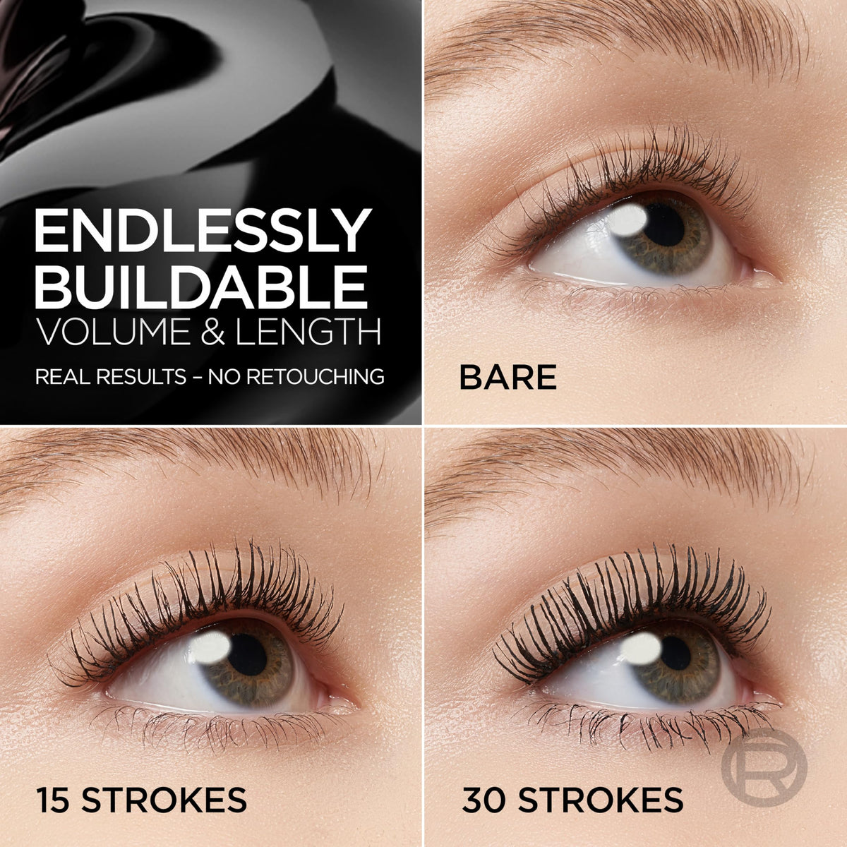 L'Oréal Paris Paradise Big Deal Volumizing Mascara, Buildable & Lengthening Mascara, No Clumps, Lightweight, Black Brown 10.9 ml 🍁 All In One Marketplace Canada
