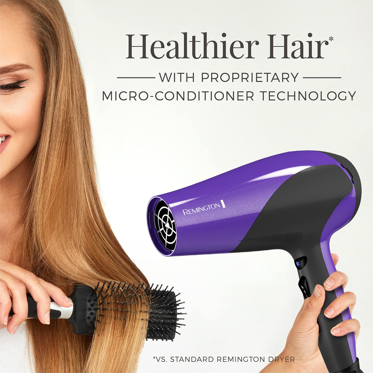 REMINGTON® Damage Protection Hair Dryer Purple 🍁 All In One Marketplace Canada