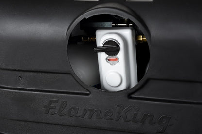 Flame King Dual 30LB LP Propane Tank Light Plastic Heavy Duty Cover for RV, Travel Trailer, Camper - Black 🍁 All In One Marketplace Canada