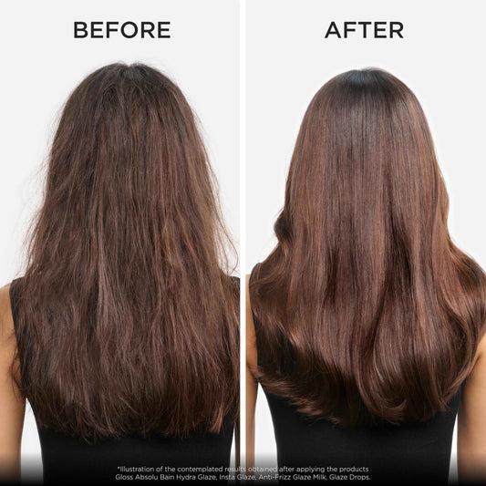 Kérastase Gloss Absolu Shampoo, Anti-frizz, Glossy & Illuminating Shampoo, Gloss Effect for Bouncy Hair, For All Hair Types, Vegan Formula With Wild rose in Oil, Hyaluronic Acid & Glycine, 250ml 🍁 All In One Marketplace Canada