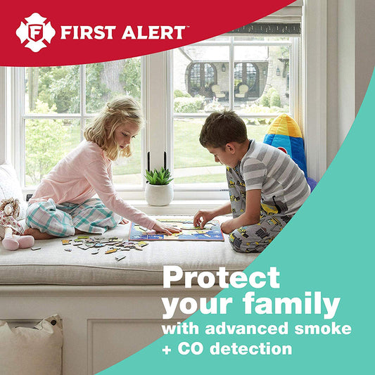 First Alert Battery Operated Smoke and Carbon Monoxide Alarm, White, PRC700A-6 🍁 All In One Marketplace Canada