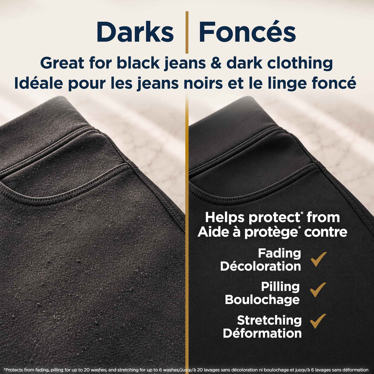Woolite Darks Laundry Detergent for Dark Clothing; 2.96 L, 66 Loads; Helps Keep Clothes Looking Like New with Advanced Care & Fabric Guard Complex; Protects from Fading & Pilling Up 20 Washes 🍁 All In One Marketplace Canada