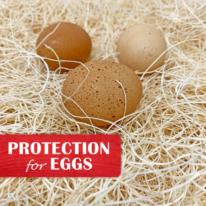 Nest Box Pads for Chicken Nesting Boxes - 13 x 13 Pads Made in USA from Sustainably Sourced Aspen Excelsior (5 Pack) 🍁 All In One Marketplace Canada