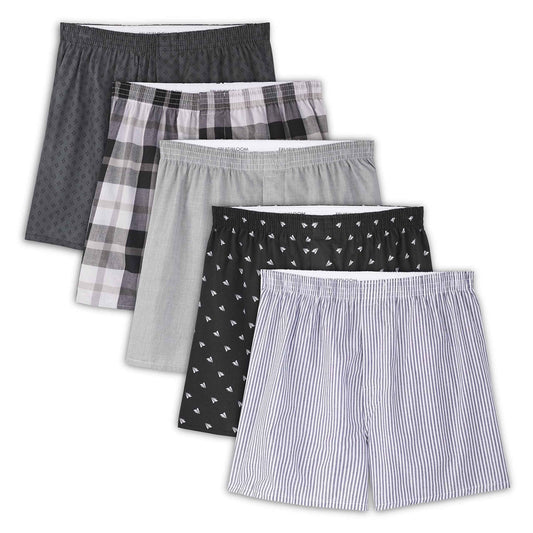 Fruit of the Loom Mens Comfort Casual Boxer Shorts, Assorted Colours, Large US 🍁 All In One Marketplace Canada